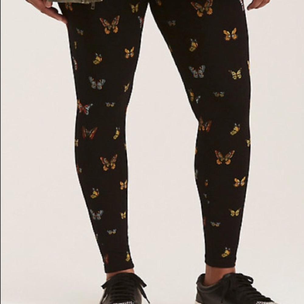 Butterflies Leggings plus size full length